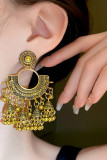 Boho Golden Tassel Earrings