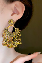 Boho Golden Tassel Earrings