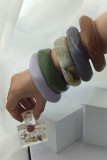 Amber Marble Acrylic Bracelet