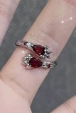 Cross Butterfly Shape Punk Rings