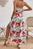 Floral Print Spaghetti Dress