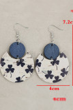 Clover Wooden Earrings MOQ 5PCS