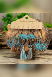 Bohemia Tassel and Metal Earrings