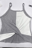 Colorblock Twist Knot Cami Top