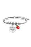Teacher's Day Apple Alloy Bracelet