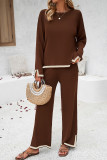 Plain 2PCS Knitting Set