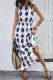 Sleeveless Tiered Printed Maxi Dress