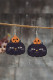 Halloween Pumpkin Cat Earrings
