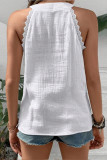 Solid Color V-neck Off Shoulder Loose Casual Top