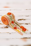 Thanksgiving Plaid Bowknot Webbing Ribbon