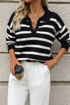 Stripes Knitting Sweater
