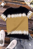 Aztec Vintage Print Short Sleeves Top