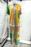Poker Design 2PCS Pants Set