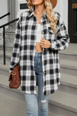 Plaid Button UP Pocket Shirt