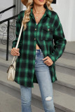 Plaid Button UP Pocket Shirt