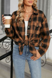 Plaid Button UP Pocket Shirt