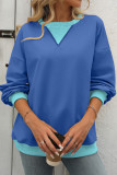Oversized Colorblock Sweatshirt