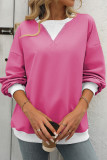 Oversized Colorblock Sweatshirt