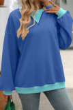 Oversized Colorblock Sweatshirt