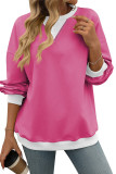 Oversized Colorblock Sweatshirt