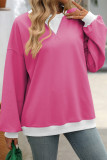 Oversized Colorblock Sweatshirt