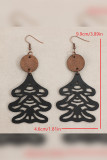 Christmas Wooden Earrings