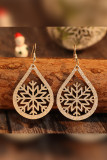 Snowflake Glitter Earrings