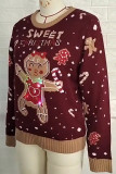Christmas Pattern Knitting Sweater