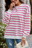 Oversized Stripes Sweatshirt