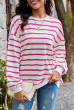 Oversized Stripes Sweatshirt