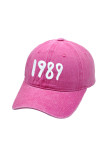 1989 Embroidery Washed Baseball Cap