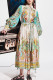 Bohemia Style Puff Sleeves Dress