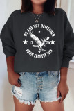 CozyMy Eagle Lovers Print Sweatshirt