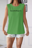 EnsembleElegance Print Tank Top