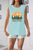 EnsembleElegance Olympic National Park Print Tank Top