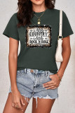 EnsembleElegance Country Rock N Roll Graphic Tee