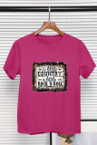 EnsembleElegance Country Rock N Roll Graphic Tee