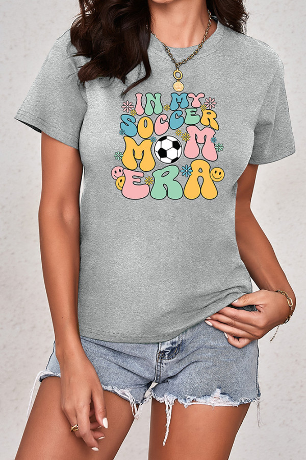 EnsembleElegance In My Soccer Mom Era Graphic Tee