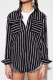Black Stripes Long Sleeves Shirt
