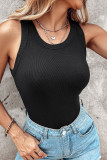 Ribbed Knitting Tank Top