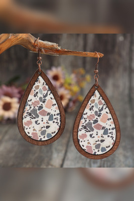 Boho Wooden Earrings