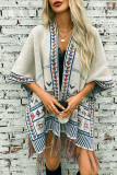 Vintage Knitting Tassel Cover Up