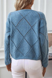 Sequin Glitter Pullover Sweater