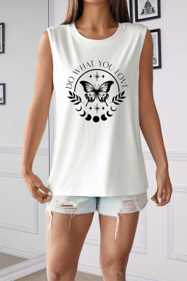 DO WHAT YOU LOVE Print Tank Top
