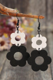 Flower Wooden Earrings