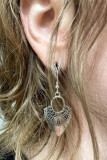 Triangle Shield Shape Earrings