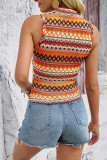 Aztec Sleeveless Tank Top