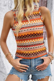 Aztec Sleeveless Tank Top