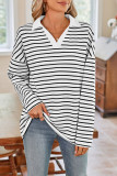 Stripes Long Sleeves Sweatshirt