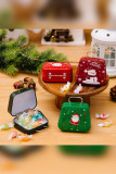 Christmas Home Decor Iron Candy Box